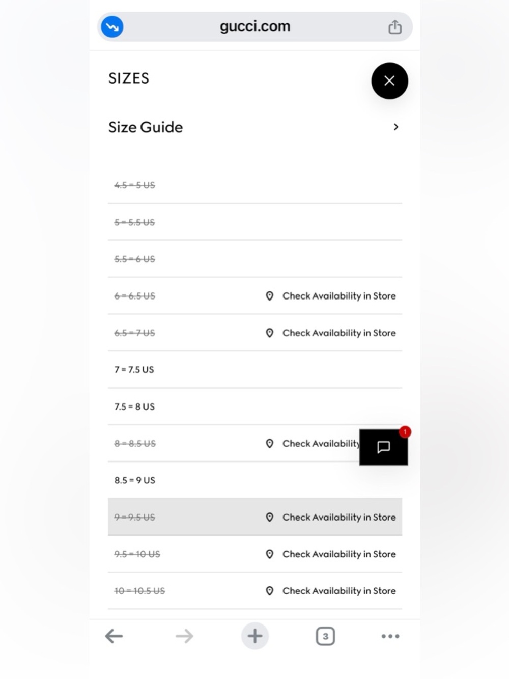 Gucci Embossed  Black Leather Chunky Sneakers with Cream Laces - Picture 9 of 9